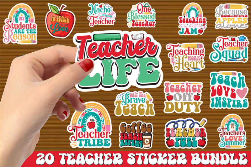 Teacher Sticker Bundle