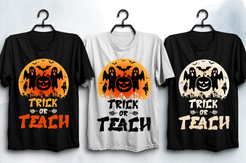 Halloween T-Shirt Design Bundle