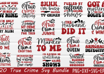 True Crime SVG Bundle