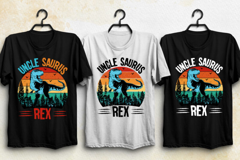 Sunset Retro Vintage T-Shirt Design Bundle