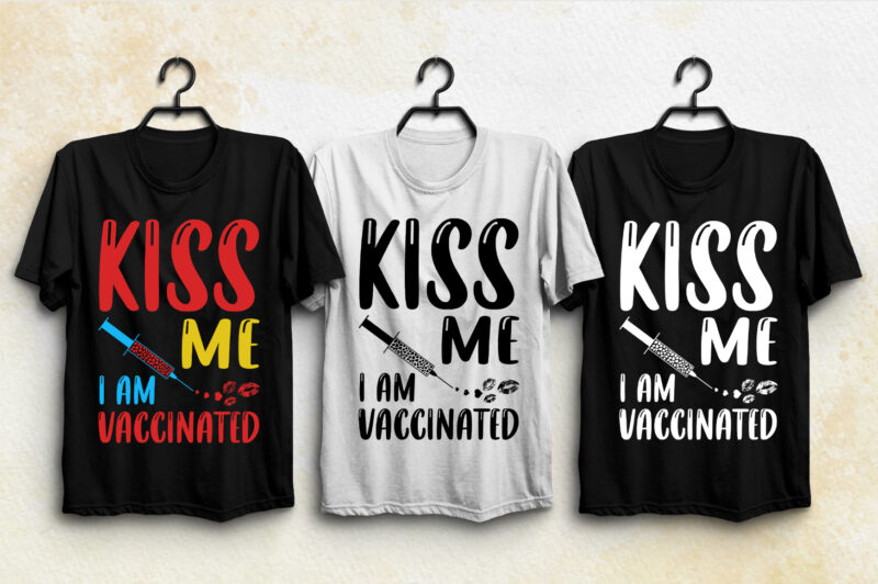 Vaccinated T-Shirt Design Bundle