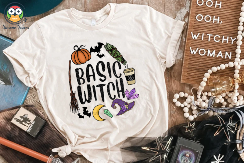 Basic witch Sublimation Design