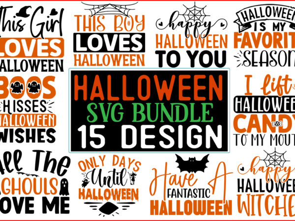 Halloween svg design bundle