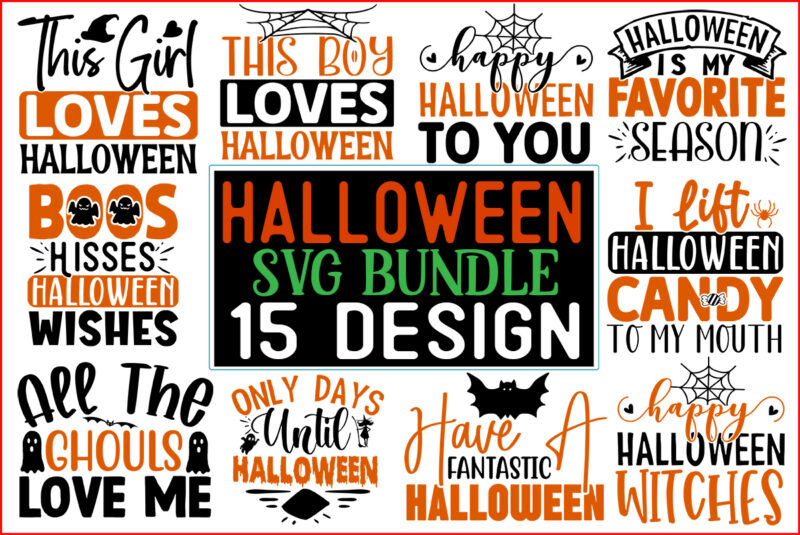 Halloween SVG Design Bundle