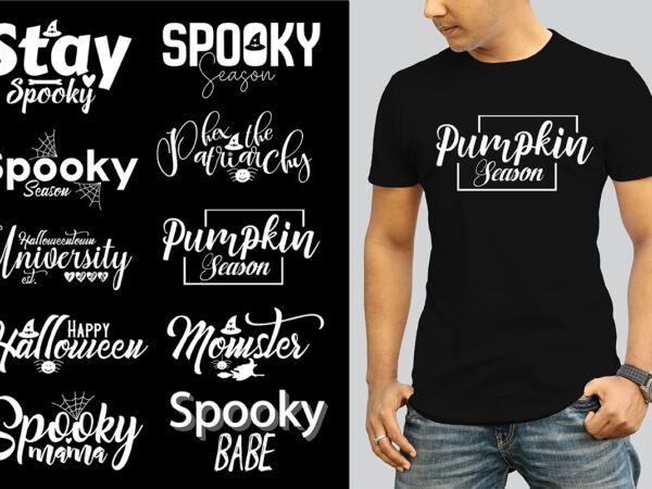 Halloween svg bundle graphic t shirt