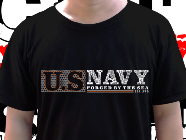 Usa military t shirt design, us navy t shirt designs grphic vector, svg, eps, png, sublimation, 4th of july