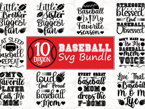 Baseball svg bundle t shirt template