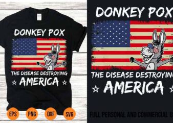 Donkey Pox The Disease Destroying America SVG