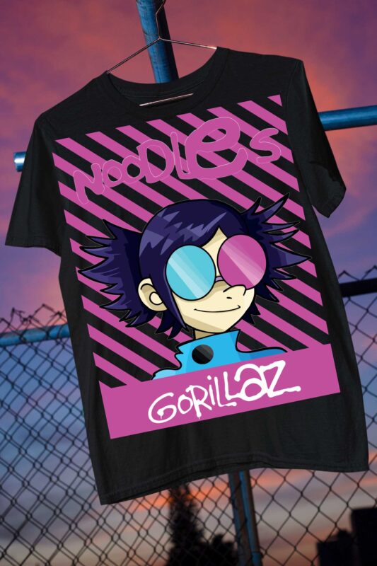 Gorillaz Noodle Murdoc Russel Music Humanz Fan Art Parody