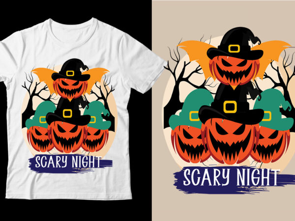 Scary night t-shirt design,halloween t-shirt design bundle,halloween t-shirt svg,halloween t-shirt png,hal01,halloween t-shirt design bundle, halloween t-shirt bundle, halloween bundle, halloween couple bundle, couple png svg,me and her bundle,halloween designs bundle