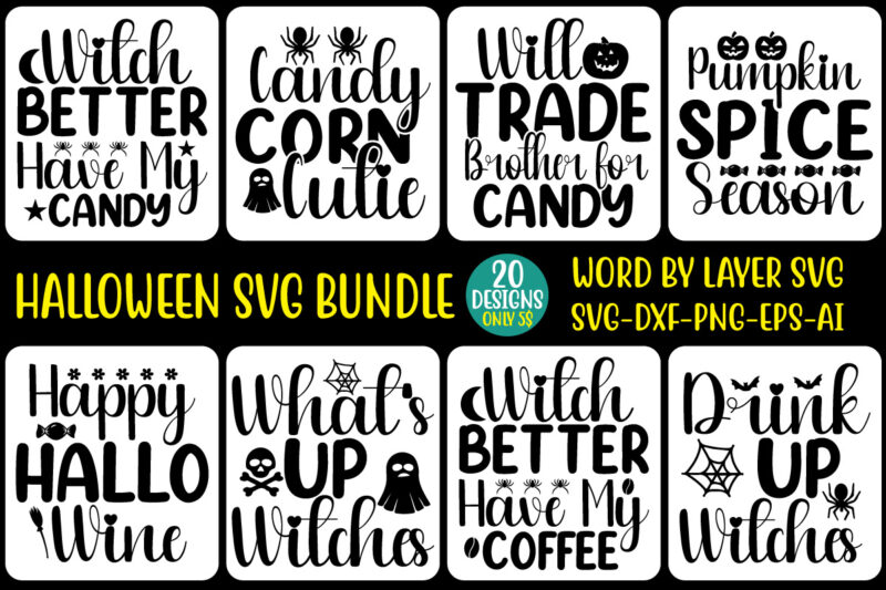 Halloween Svg Bundle, Halloween Vector, Sarcastic Svg, Dxf Eps Png, Silhouette, Cricut, Cameo, Digital, Funny ,HALLOWEEN SVG Bundle, HALLOWEEN Clipart, Halloween Svg Files for Cricut, Halloween Cut Files ,Halloween Svg