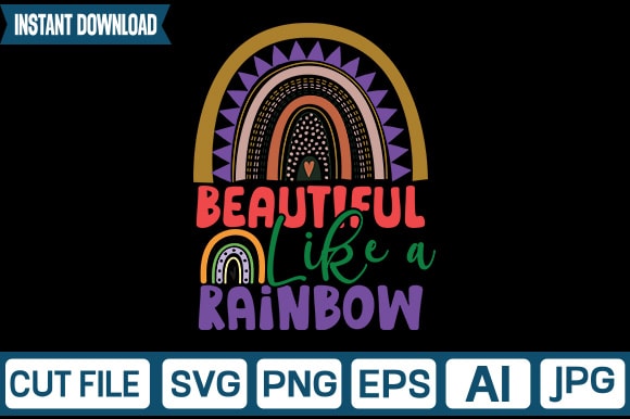 Rainbow Svg Bundle,Rainbow SVG, Rainbow SVG Bundle, Rainbow png, Colorful Rainbow Svg, Rainbow Clipart, Png Dxf Pdf, Cut Files for Cricut,Bright Rainbow SVG,Colorful Rainbow,Cut files,Kids,Birthday,EPS,PNG,Printable,Cricut,Silhouette,Commercial use,Instant download_CF66,Boho Rainbow SVG Bundle,Rainbow