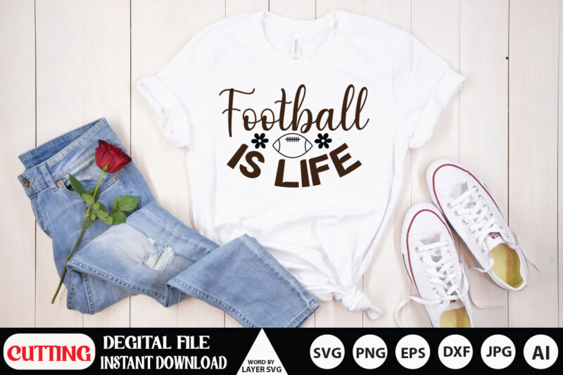 Football Svg Bundle, Football SVG Bundle, Football svg, dxf, png instant download, Fall Shirt SVG, Football Fan svg, Football Mom svg, Fall svg,Football Silhouette, Football Sayings SVG, Cricut file, Cut