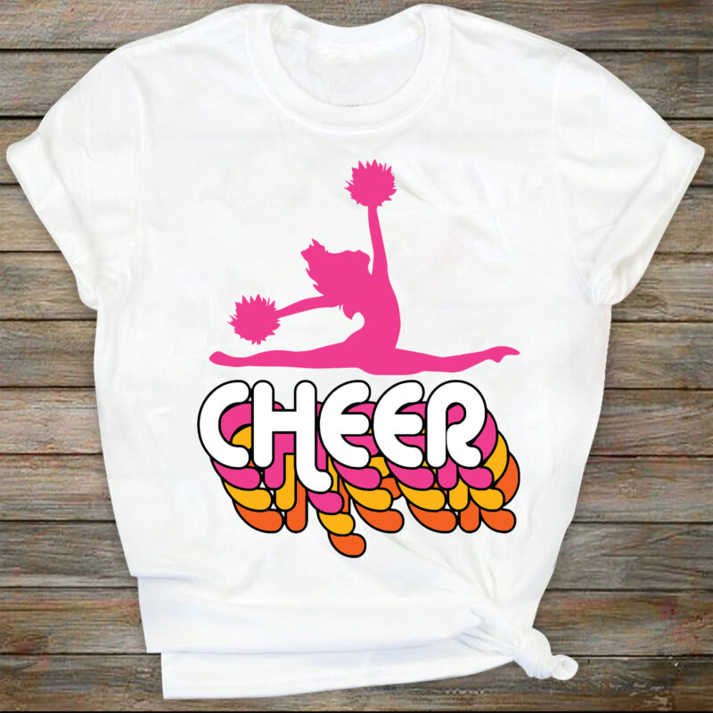 Cheer Boho Wave Digital Design – INSTANT DOWNLOAD – SVG Printable – Sublimation Design