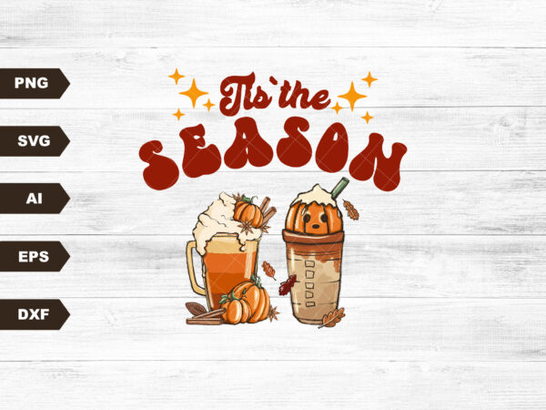 Fall sublimation pumpkin spice svg shirt design