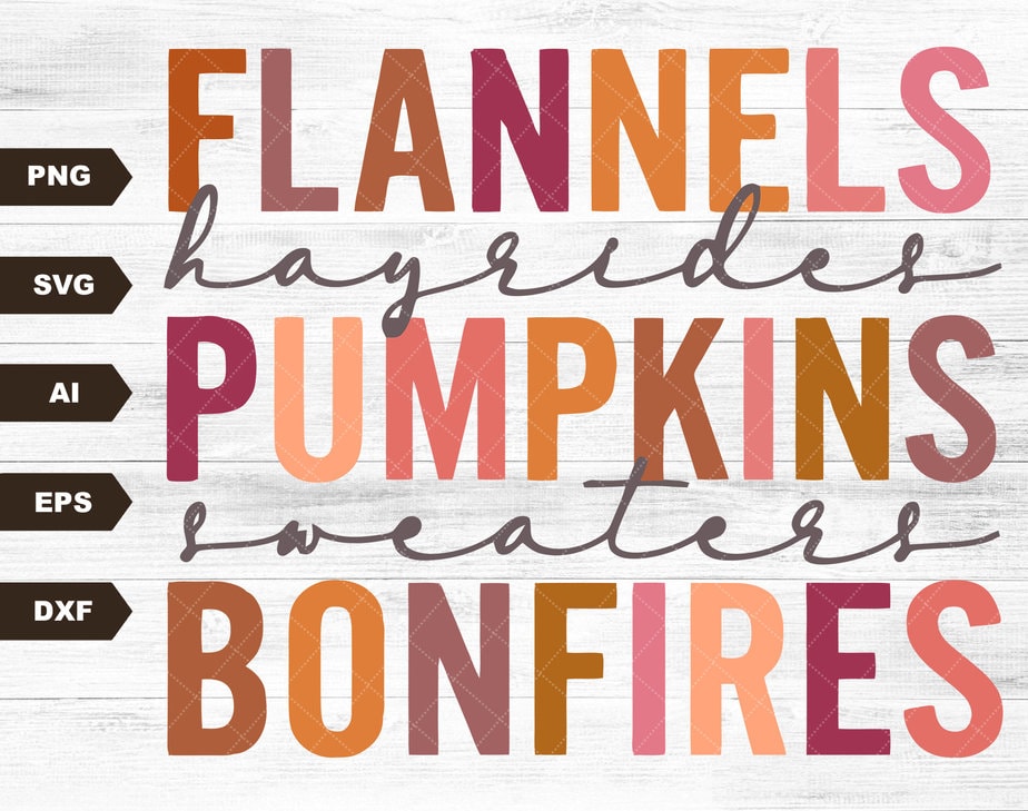 Free Flannels Boots Bonfires Svg For Cricut