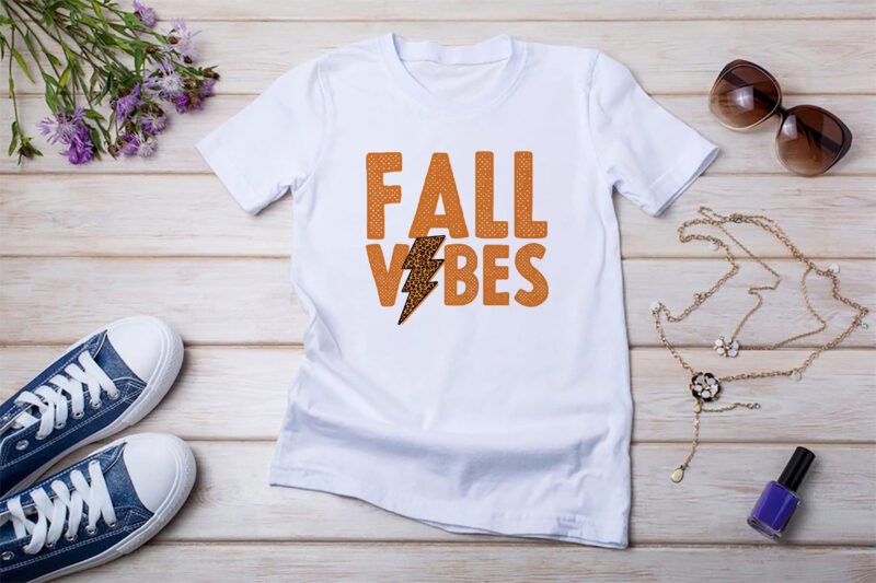 Happy Fall Sublimation Bundle Tshirt Design