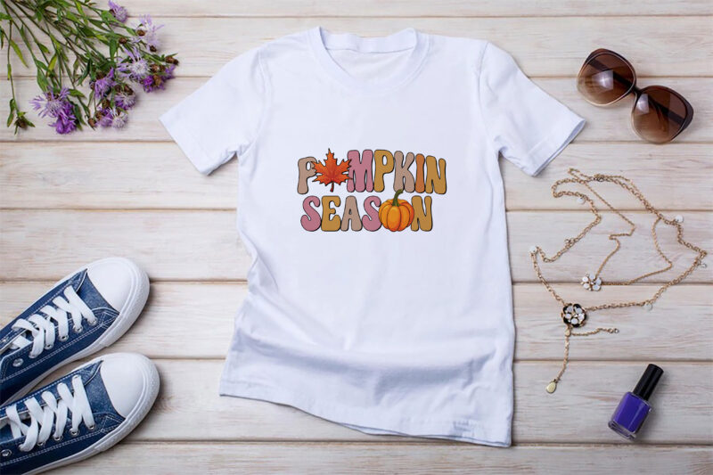 Happy Fall Sublimation Bundle Tshirt Design