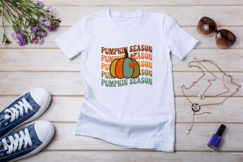 Happy Fall Sublimation Bundle Tshirt Design