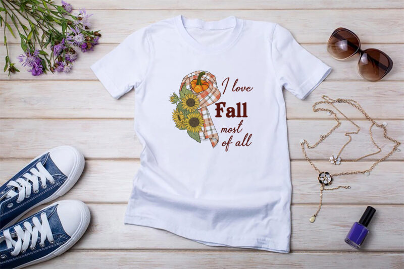 Happy Fall Sublimation Bundle Tshirt Design