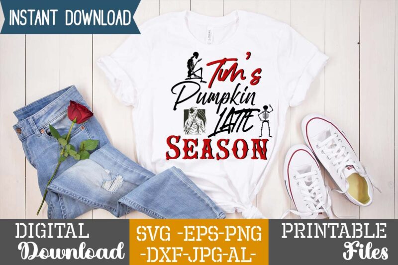 Tim's Pumpkin Latte Season SVG Design,good witch t-shirt design , boo! t-shirt design ,boo! svg cut file , halloween t shirt bundle, halloween t shirts bundle, halloween t shirt company