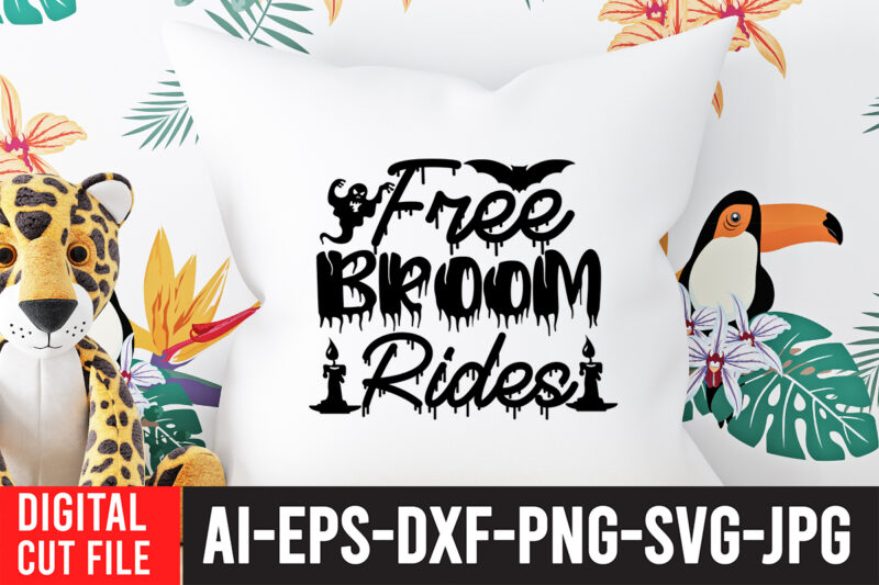 Free Broom Rides T-shirt Design,Halloween Svg, Dinosaur Skeleton Svg, Spooky Saurus Rex Svg, Kids Cut Files, Funny T-Rex with Pumpkin Svg, Dxf, Eps, Png, Silhouette, Cricut,HALLOWEEN SVG Bundle, HALLOWEEN Clipart,