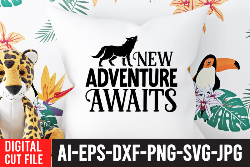 New Adventure Awaits SVG Cut File , Camping Svg Bundle, Camp Life Svg, Campfire Svg, Png, Silhouette, Cricut, Cameo, Digital, Vacation Svg, Camping Shirt Design mountain svg,Camping Svg Bundle, Camp