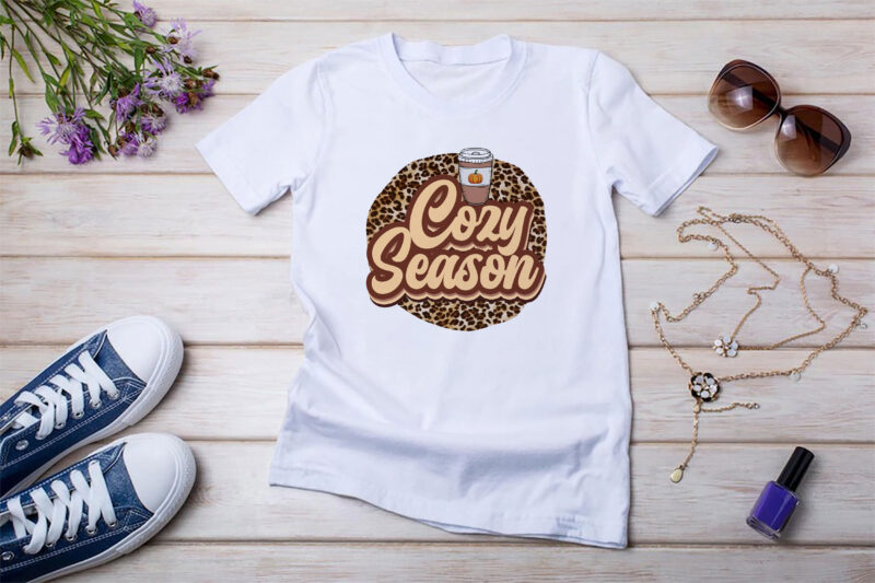 Happy Fall Sublimation Bundle Tshirt Design