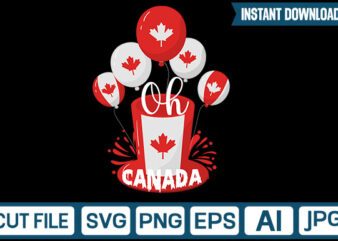 Oh Canada svg vector t-shirt design