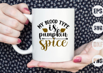 my blood type is pumpkin spice