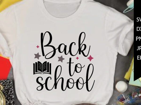 Back to school t shirt template