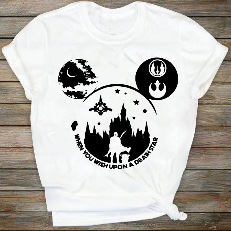 STAR WARS When You Wish Upon A Death Star Shirt Star Wars 