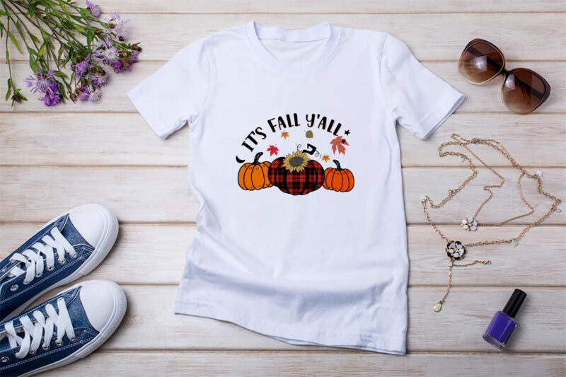 Happy Fall Sublimation Bundle Tshirt Design