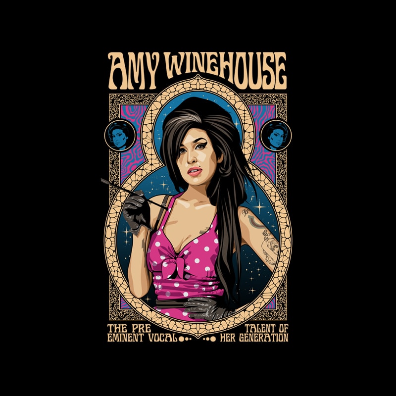 Amy Winehouse - Buy t-shirt designs