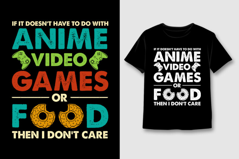 Video Game T-Shirt Design Bundle