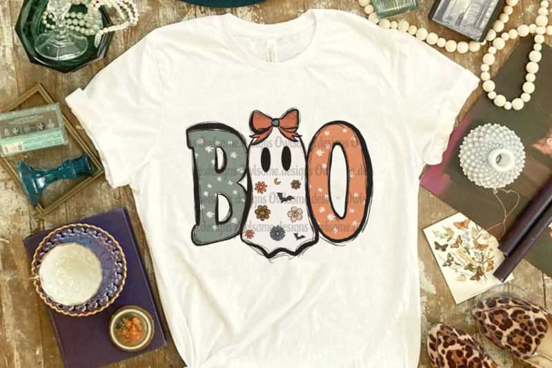 BOO Ghost Girl Sublimation