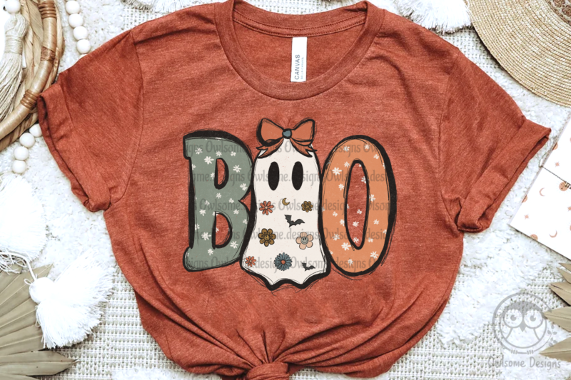 BOO Ghost Girl Sublimation