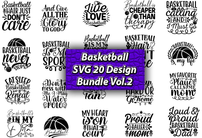 Basketball SVG Bundle T-Shirt Bundle – MasterBundles