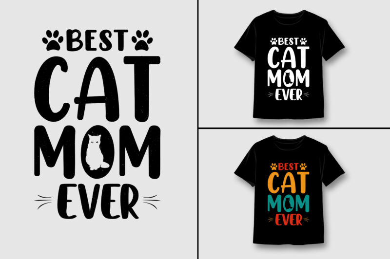 Cat T-Shirt Design Bundle-Cat Lover T-Shirt Design Bundle