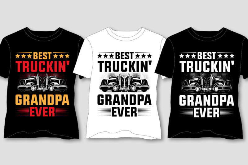 Grandpa T-Shirt Design Bundle