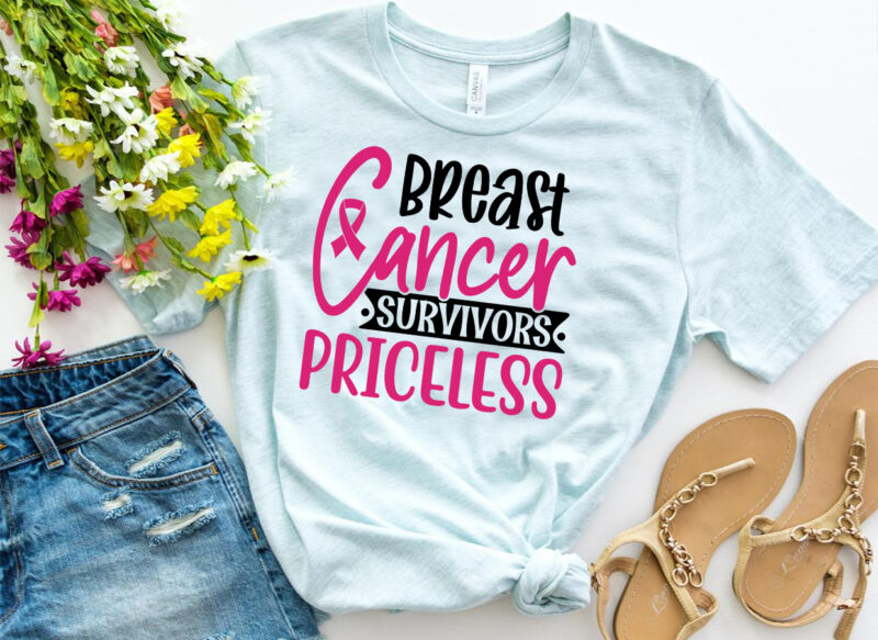 Breast Cancer SVG Design Bundle