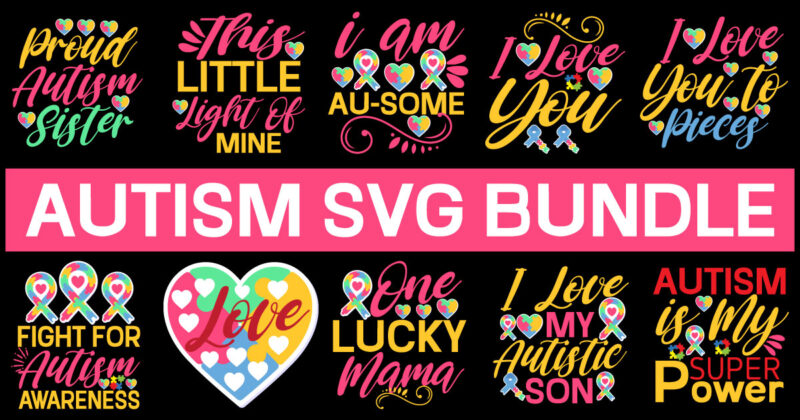 Autism SVG Bundle, Autism Svg Bundle, Autism Awareness Svg, Autism Quote Svg, Au-Some Svg, Autism Mom Svg, Puzzle Svg, Autism Ribbon Svg, Puzzle Piece Svg,Autism SVG bundle, svg bundles, svg