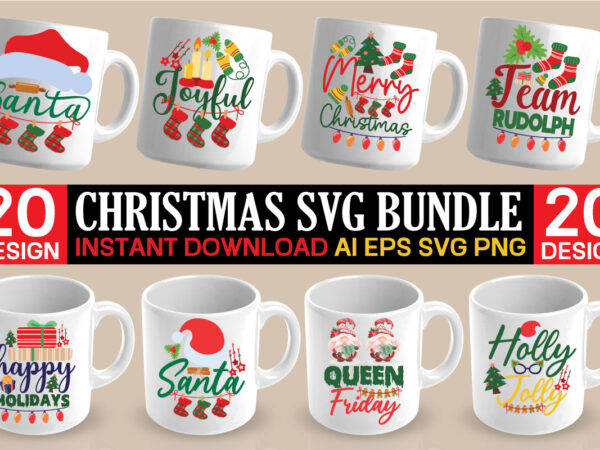 Christmas svg bundle Christmas SVG Bundle vector t shirt design