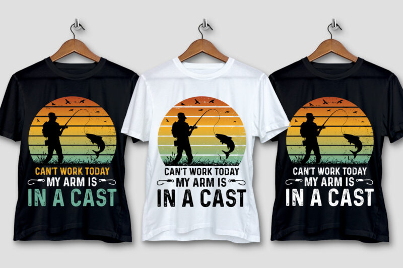 Sunset Retro Vintage T-Shirt Design Bundle