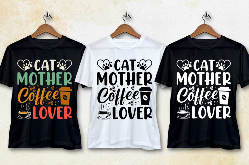 Cat T-Shirt Design Bundle