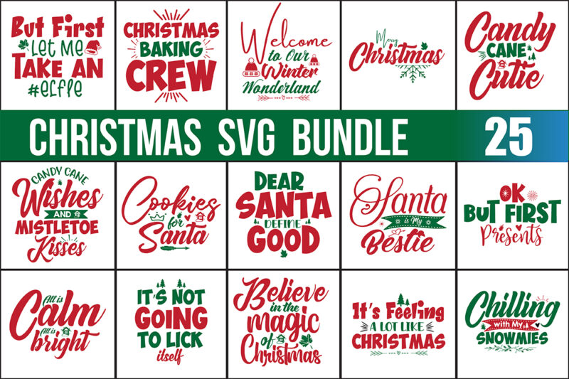 Christmas SVG Bundle