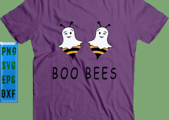 Boo Bees Svg, Halloween Svg, Halloween Party, Halloween Quote, Halloween Night, Funny Halloween, Pumpkin Svg, Witch Svg, Ghost Svg, Funny Boo Halloween Bees