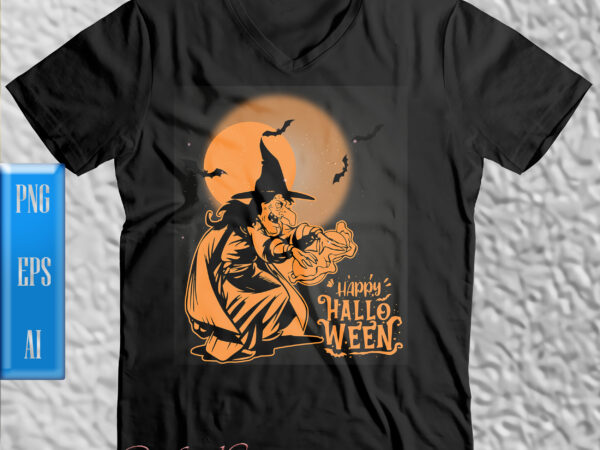 Happy halloween t shirt design template, funny halloween, halloween night, ghost, halloween png, pumpkin, witch, witches, spooky, halloween party, spooky season, trick or treat, halloween death, hocus pocus, vampire, spider,