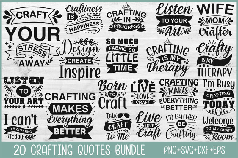 Crafting Quotes Bundle