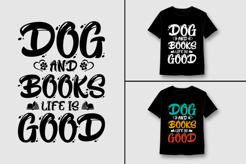 Dog T-Shirt Design Bundle